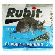 Гранулы от грызунов ЗООКУМАРИН+  Рубит 100гр